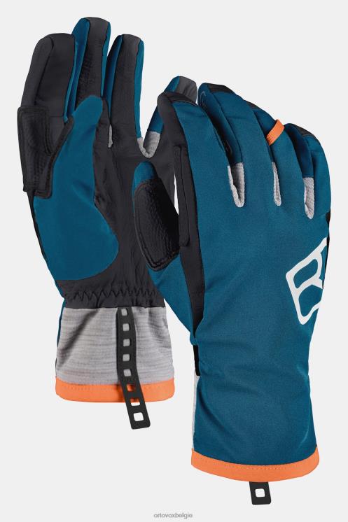 Heren benzine blauw tour handschoen ORTOVOX accessoires LX0XF350