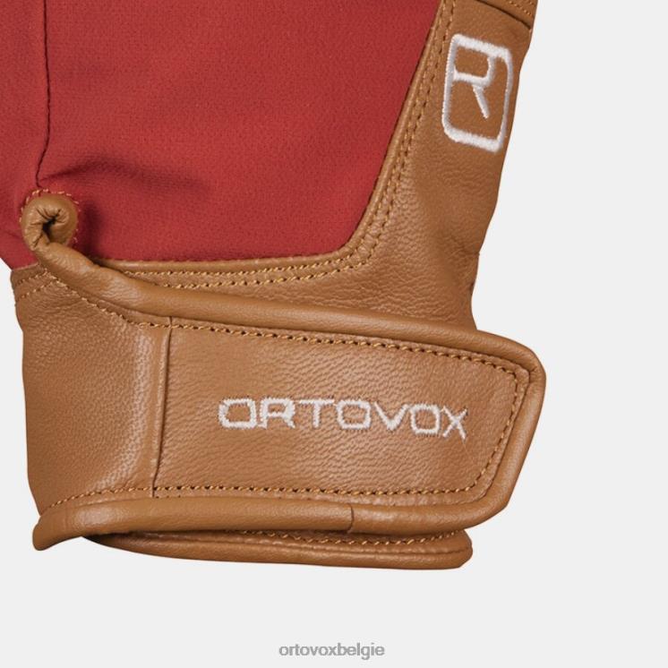 Heren bruin berggids handschoen ORTOVOX accessoires LX0XF662