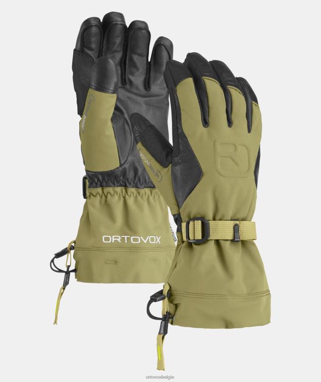 Heren wilde kruiden freeridehandschoen van merinowol ORTOVOX accessoires LX0XF358