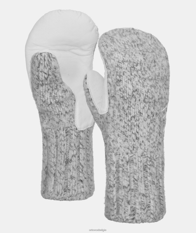 Heren zwart schaap klassiek wollen wantleer ORTOVOX accessoires LX0XF567