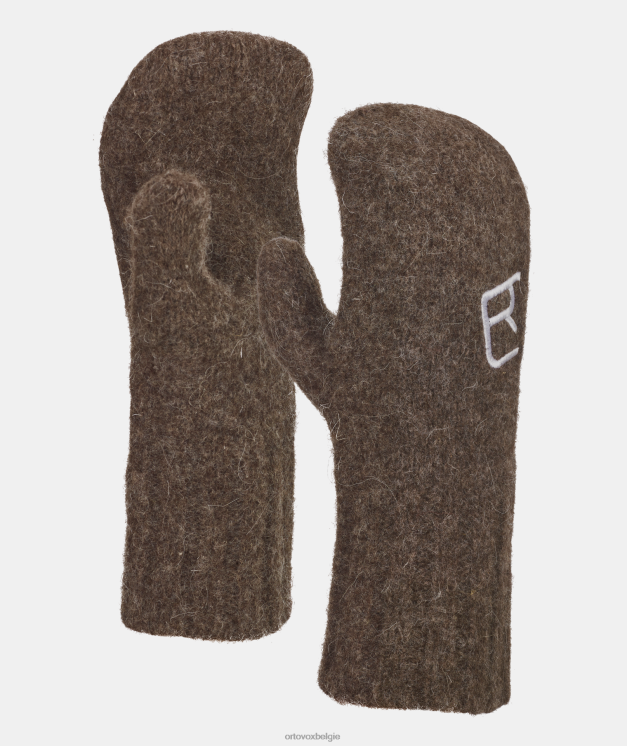 Heren zwart schaap klassieke wollen want ORTOVOX accessoires LX0XF443