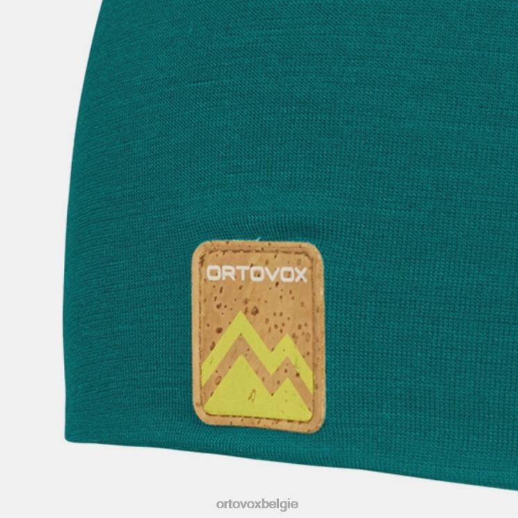 Heren Pacifisch groen 140 coole muts ORTOVOX accessoires LX0XF246