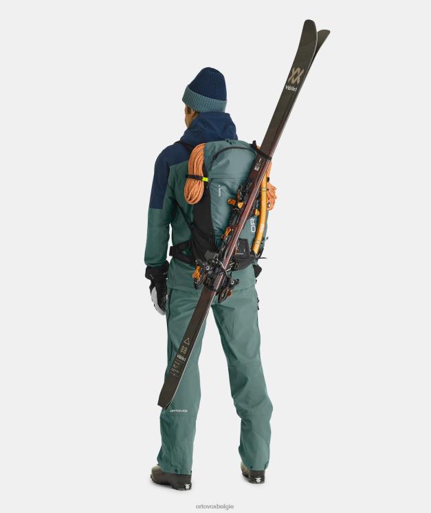 Heren arctisch grijs gezellige ribbeanie ORTOVOX accessoires LX0XF22