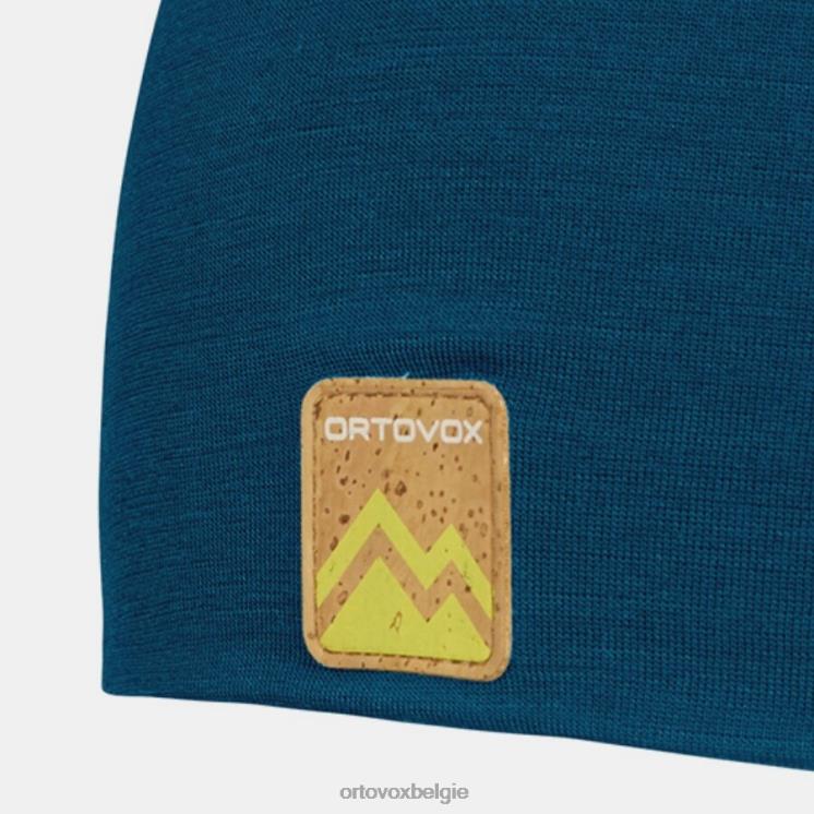 Heren benzine blauw 140 coole muts ORTOVOX accessoires LX0XF242