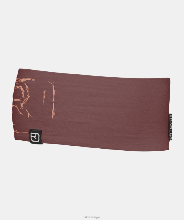 Heren berg roos Hoofdband met 120 tec-logo ORTOVOX accessoires LX0XF485