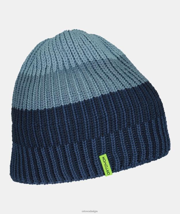 Heren diepe oceaan diepgebreide muts ORTOVOX accessoires LX0XF585