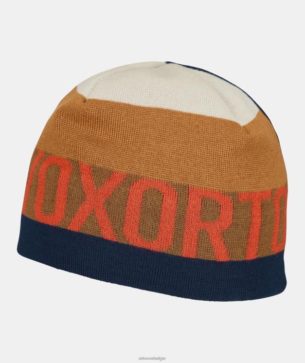 Heren diepe oceaan patchwork muts ORTOVOX accessoires LX0XF475