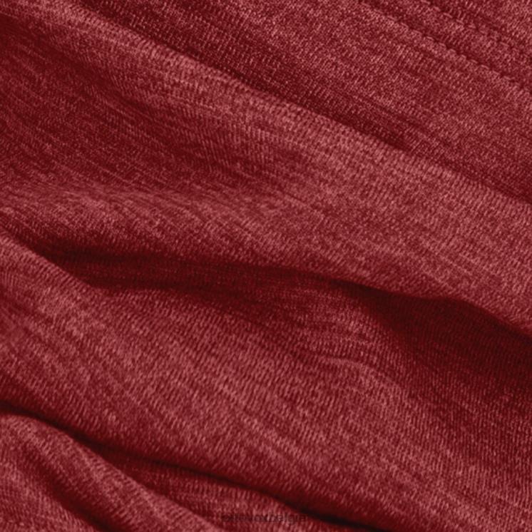 Heren donker bloedmengsel fleece lichte nekwarmer ORTOVOX accessoires LX0XF604