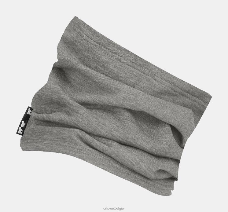 Heren grijze mix fleece lichte nekwarmer ORTOVOX accessoires LX0XF606