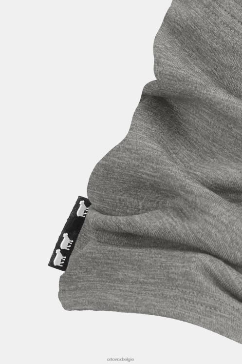 Heren grijze mix fleece lichte nekwarmer ORTOVOX accessoires LX0XF606