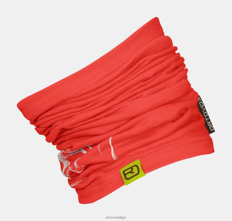 Heren koraal 120 tec-halswarmer met logo ORTOVOX accessoires LX0XF556