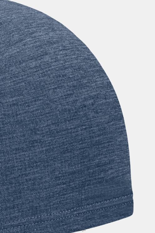 Heren nachtblauwe mix lichte muts van fleece ORTOVOX accessoires LX0XF524
