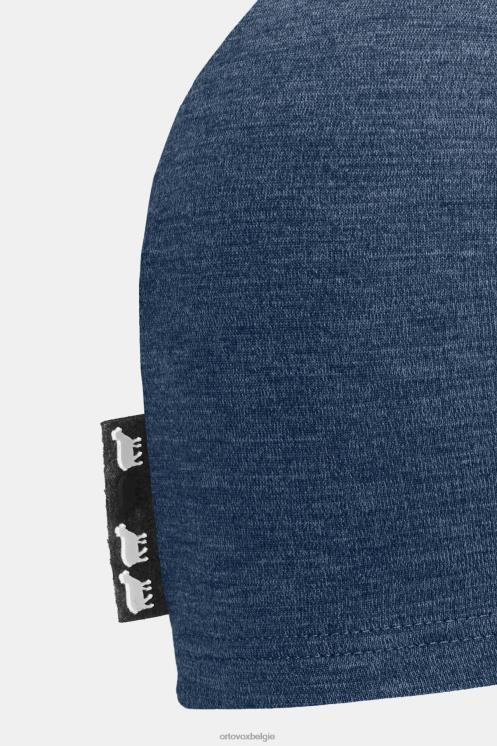 Heren nachtblauwe mix lichte muts van fleece ORTOVOX accessoires LX0XF524