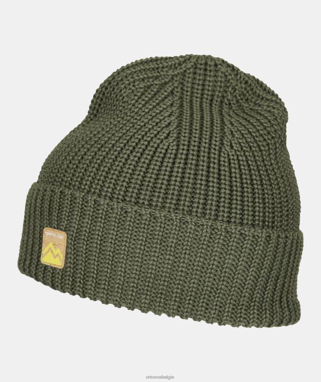 Heren wilde kruiden gezellige ribbeanie ORTOVOX accessoires LX0XF21