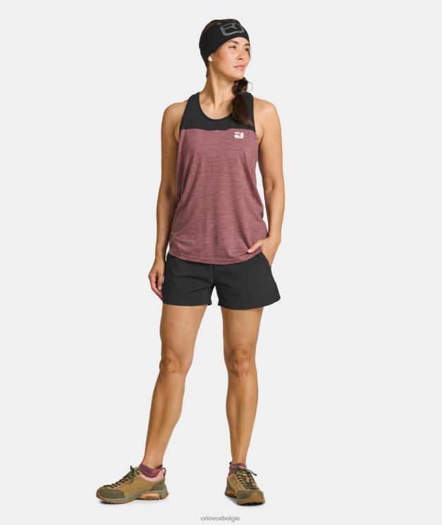 Heren zwarte raaf naadloze hoofdband ORTOVOX accessoires LX0XF208