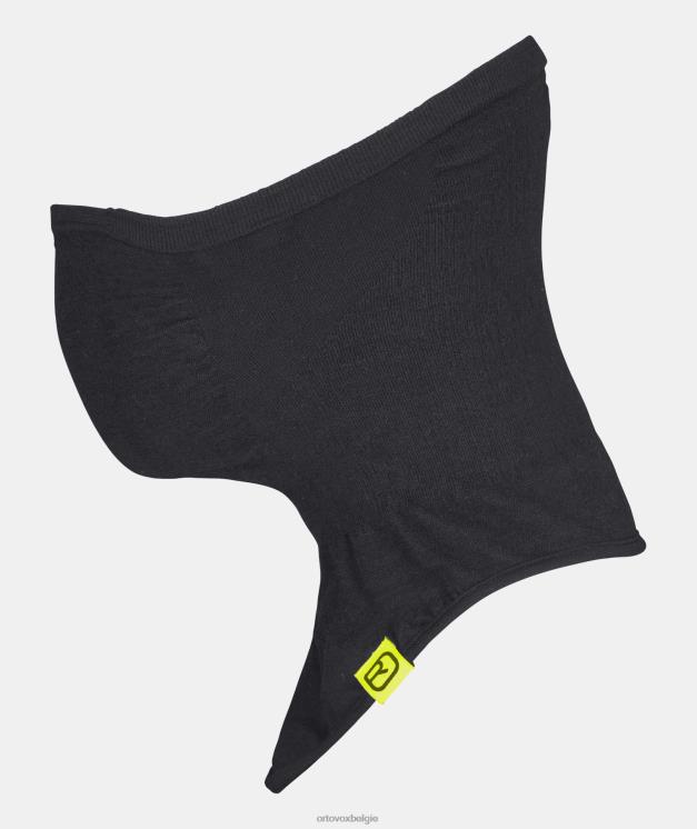 Heren zwarte raaf naadloze nekwarmer ORTOVOX accessoires LX0XF717