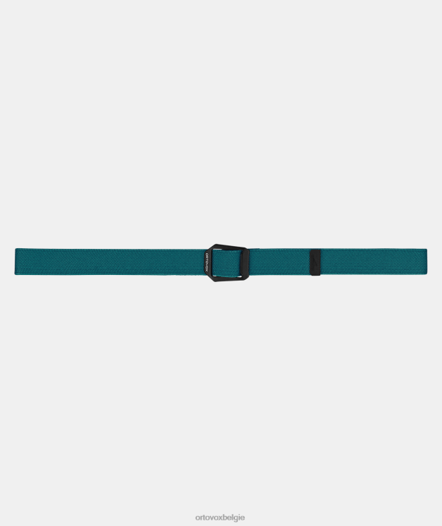 Heren Pacifisch groen Gebreide riem met logo ORTOVOX accessoires LX0XF83