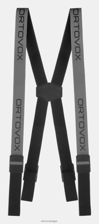 Heren grijze mix bretels met logo ORTOVOX accessoires LX0XF621