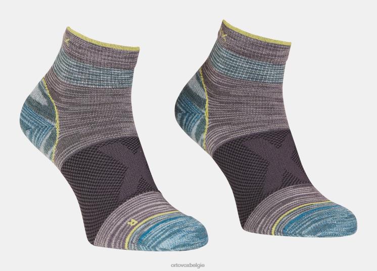 Heren middengrijze mix kwartsokken voor alpinisten ORTOVOX accessoires LX0XF697