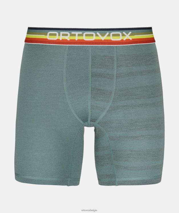Heren arctisch grijs 185 rock'n'wool boxer ORTOVOX kleding LX0XF68
