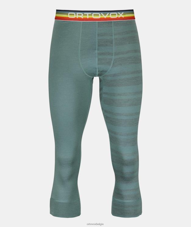 Heren arctisch grijs 185 rock'n'wool korte broek ORTOVOX kleding LX0XF147