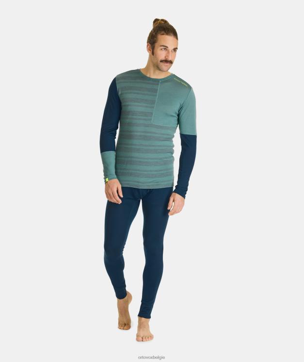 Heren arctisch grijs 185 rock'n'wool lange broek ORTOVOX kleding LX0XF154