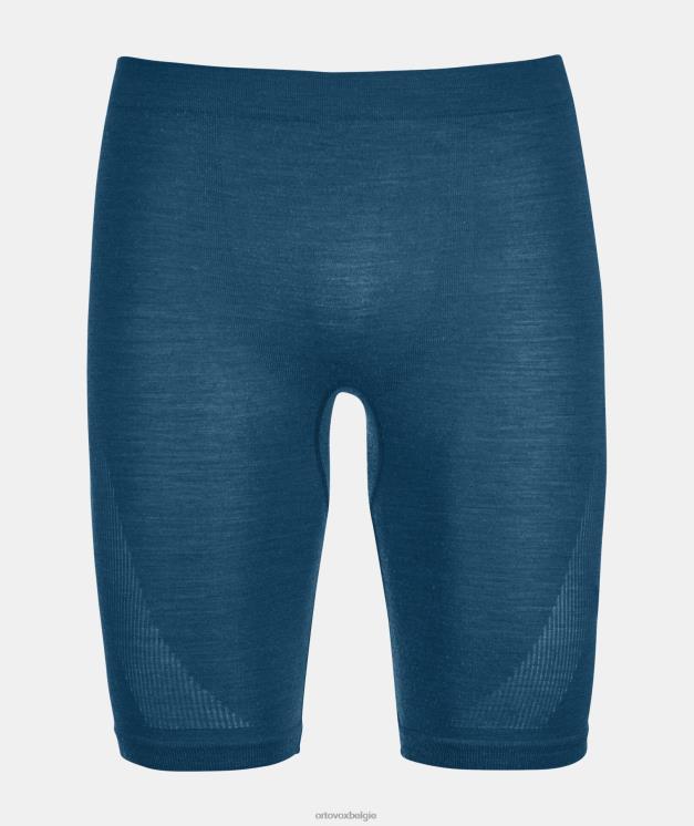 Heren benzine blauw 120 comp lichte korte broek ORTOVOX kleding LX0XF270