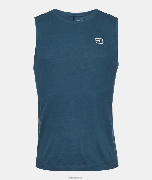 Heren benzine blauw 120 tec snelle bergtop ORTOVOX kleding LX0XF591
