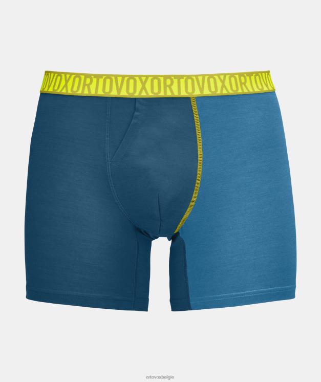 Heren benzine blauw 150 essentiële boxershorts ORTOVOX kleding LX0XF77
