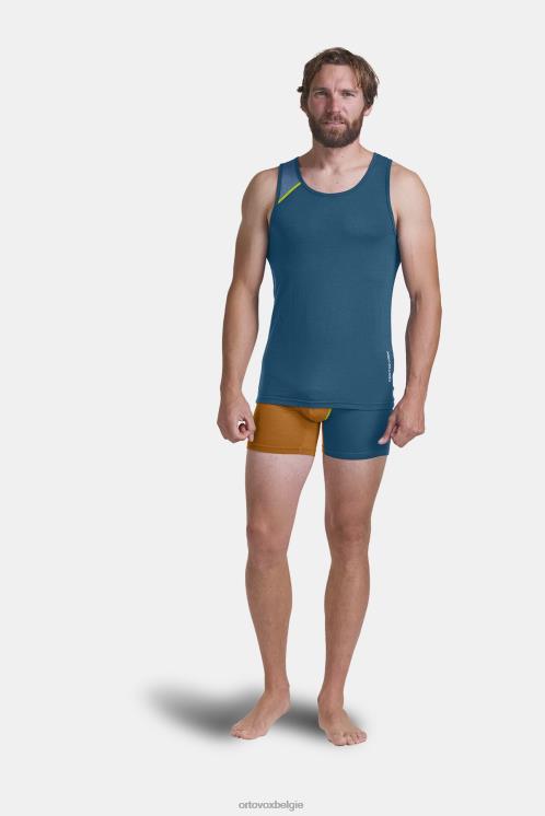 Heren benzine blauw 150 essentiële boxershorts ORTOVOX kleding LX0XF77