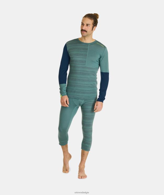 Heren gewoon blauw 185 rock'n'wool korte broek ORTOVOX kleding LX0XF149