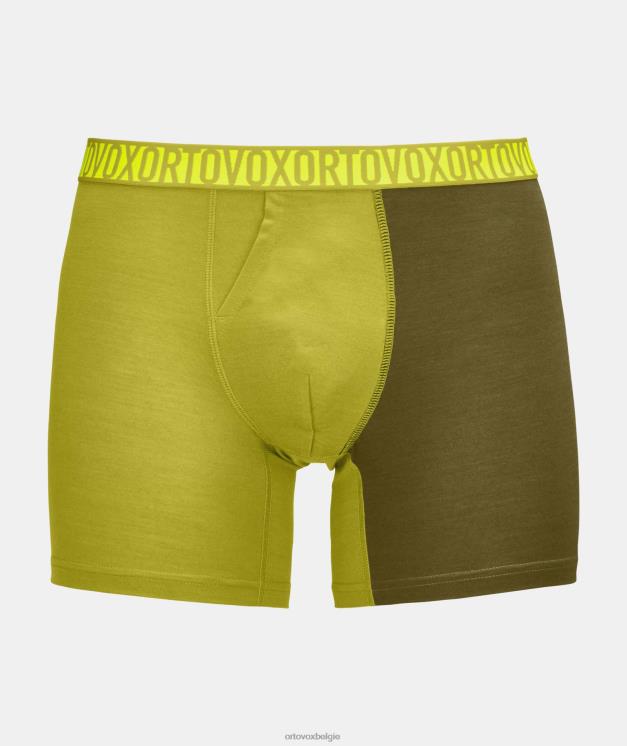 Heren vuil madeliefje 150 essentiële boxershorts ORTOVOX kleding LX0XF78