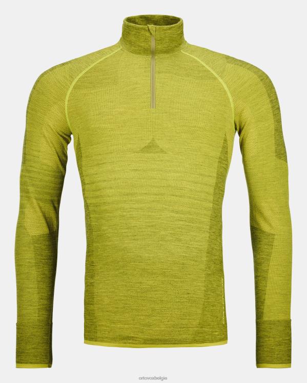 Heren vuil madeliefje 230 wedstrijdhals met ritssluiting ORTOVOX kleding LX0XF250