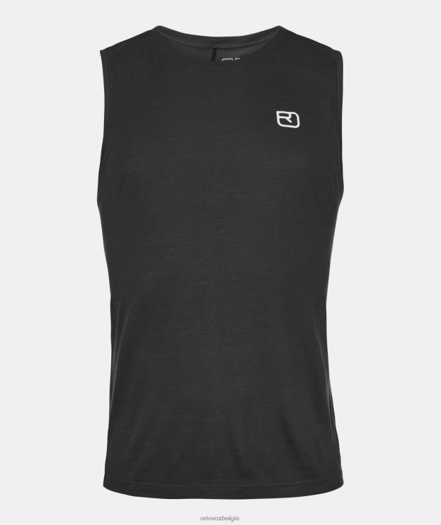 Heren zwarte raaf 120 tec snelle bergtop ORTOVOX kleding LX0XF593