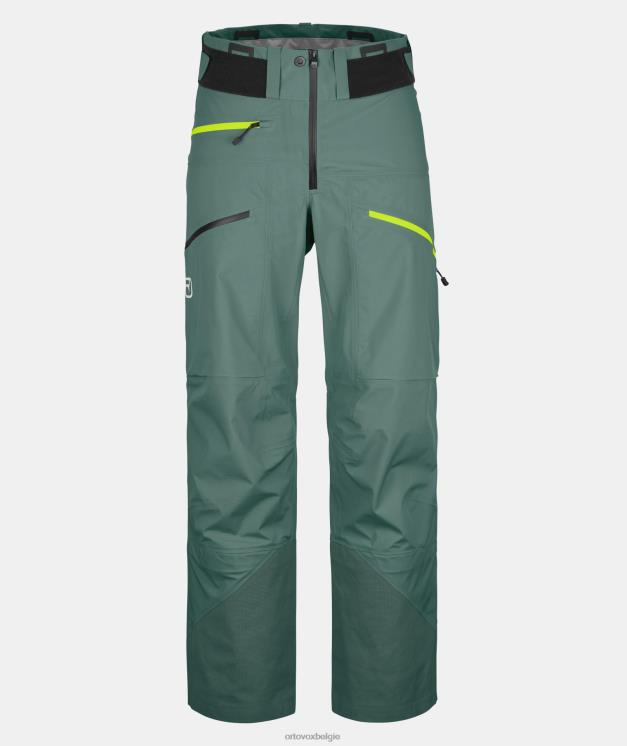 Heren arctisch grijs Diepe shell-broek van 3l ORTOVOX kleding LX0XF32