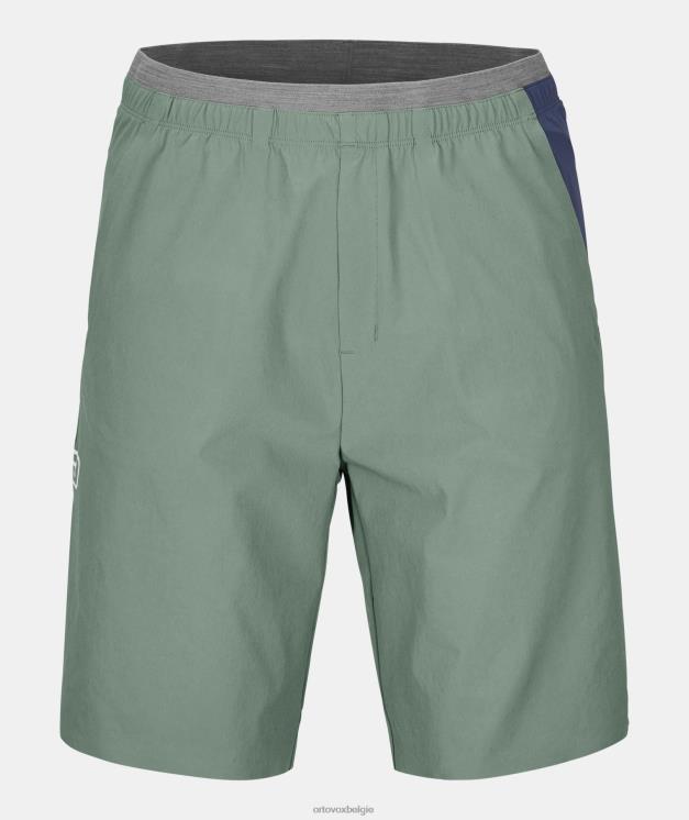 Heren arctisch grijs Piz Selva korte broek ORTOVOX kleding LX0XF561