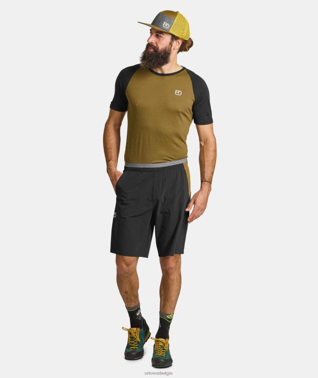 Heren arctisch grijs Piz Selva korte broek ORTOVOX kleding LX0XF561