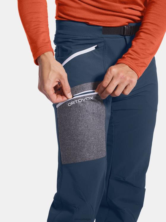 Heren benzine blauw Cevedale broek ORTOVOX kleding LX0XF234