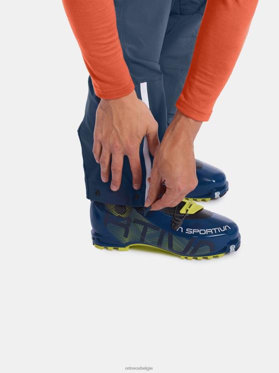 Heren benzine blauw Cevedale broek ORTOVOX kleding LX0XF234