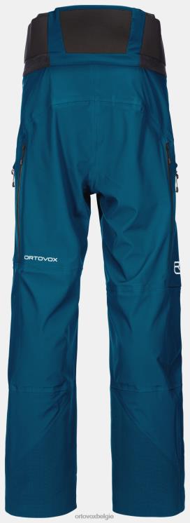 Heren benzine blauw Guardianshell-broek van 3l ORTOVOX kleding LX0XF16