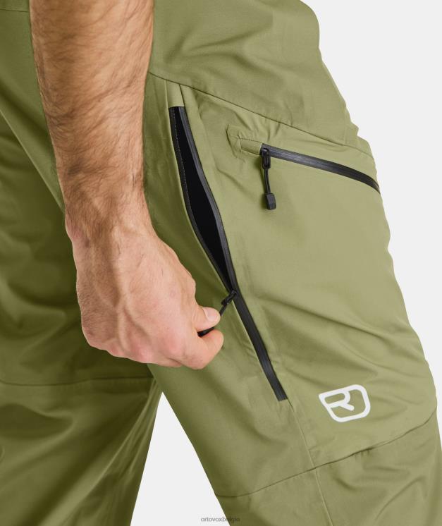 Heren benzine blauw Guardianshell-broek van 3l ORTOVOX kleding LX0XF16