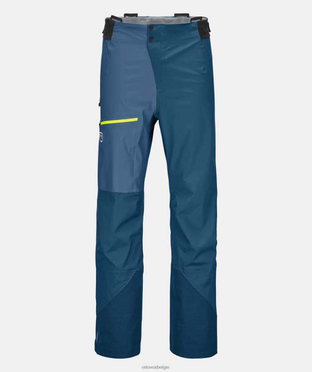 Heren benzine blauw Ortlerbroek van 3l ORTOVOX kleding LX0XF258