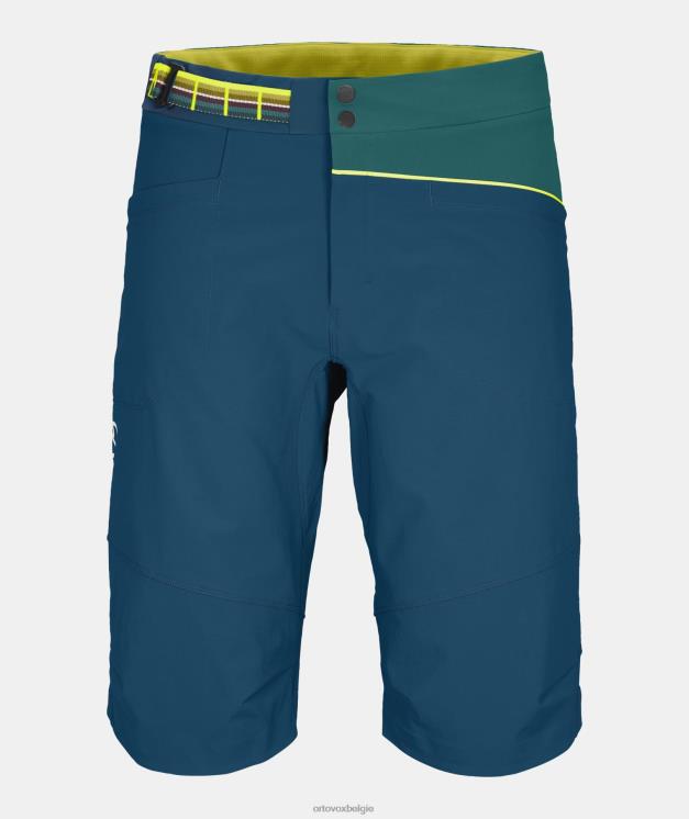 Heren benzine blauw Pala korte broek ORTOVOX kleding LX0XF347