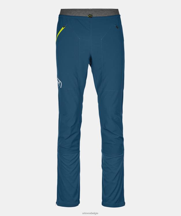 Heren benzine blauw berrino broek ORTOVOX kleding LX0XF169