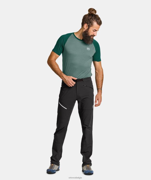 Heren benzine blauw brenta broek ORTOVOX kleding LX0XF452