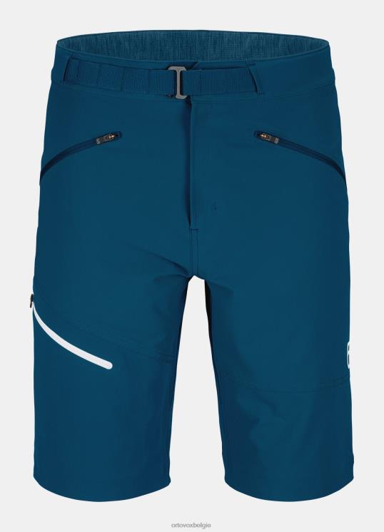 Heren benzine blauw brenta korte broek ORTOVOX kleding LX0XF174