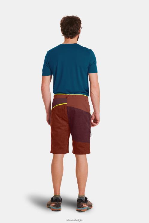 Heren benzine blauw casale korte broek ORTOVOX kleding LX0XF353