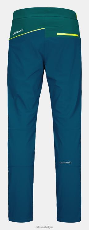 Heren benzine blauw pala broek ORTOVOX kleding LX0XF403