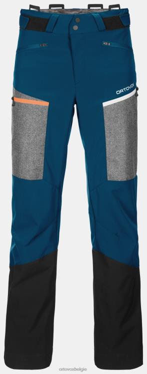 Heren benzine blauw pordoi broek ORTOVOX kleding LX0XF671