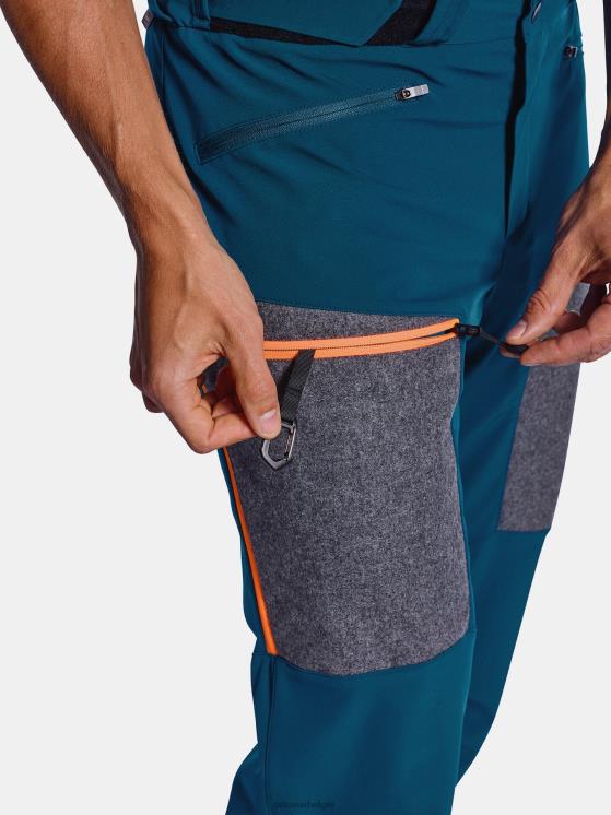 Heren benzine blauw pordoi broek ORTOVOX kleding LX0XF671